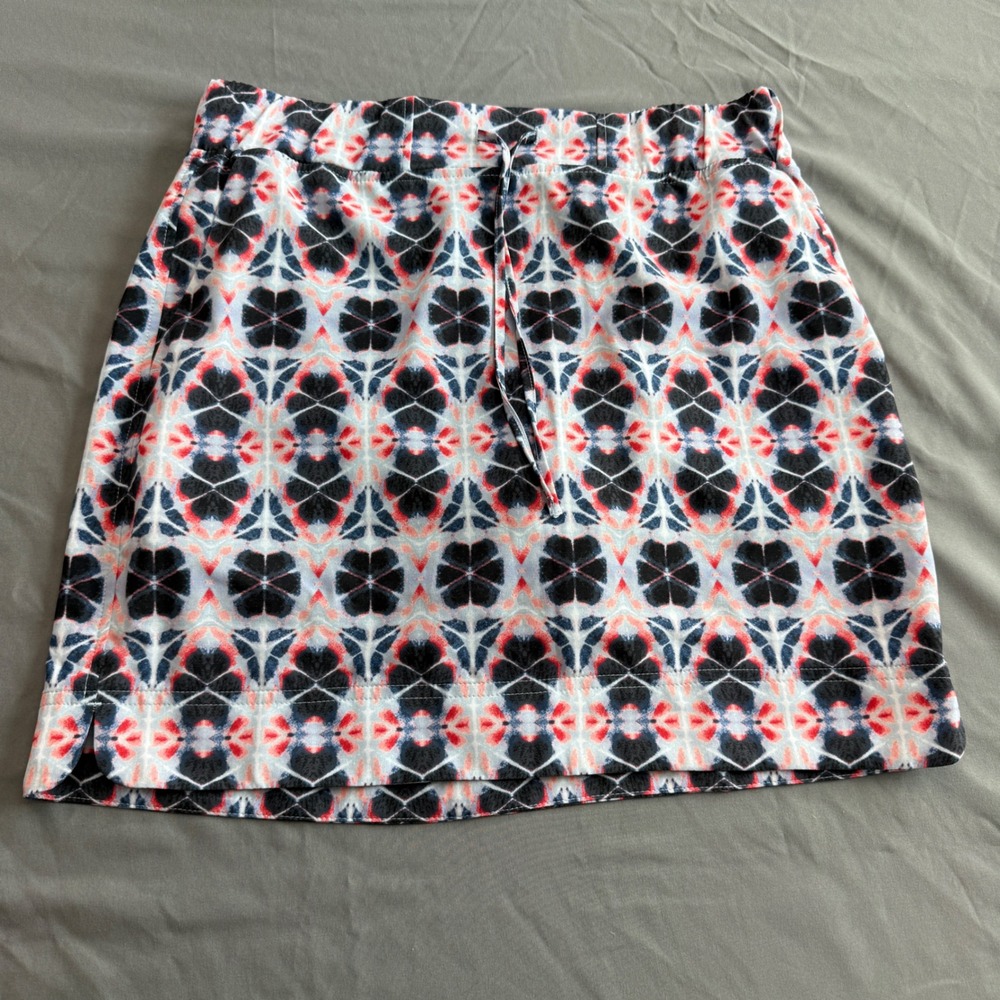 J.Jill Fit Medallion‎ Print Skort Womens XS Multicolor Activewear NEW